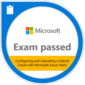 Exam passed